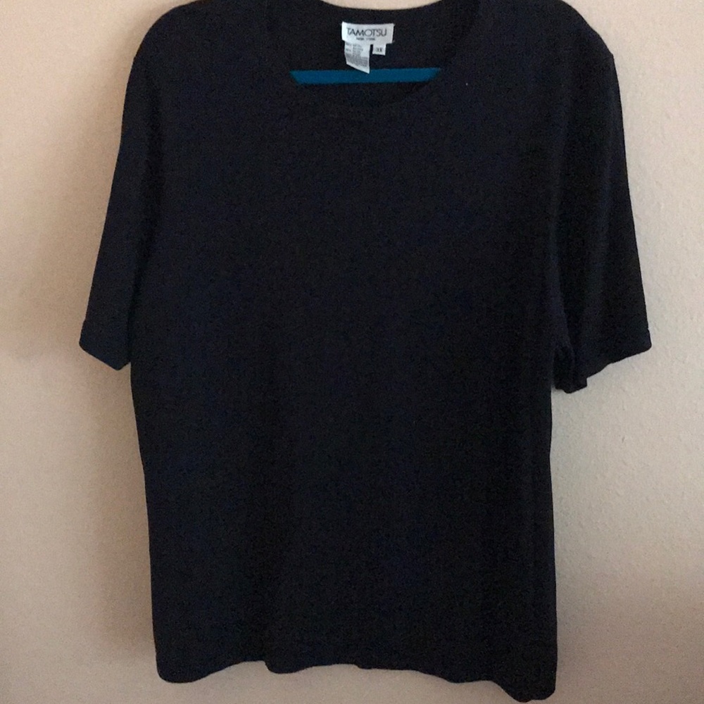 Tamotsu Navy tee shirt women’s size 3X